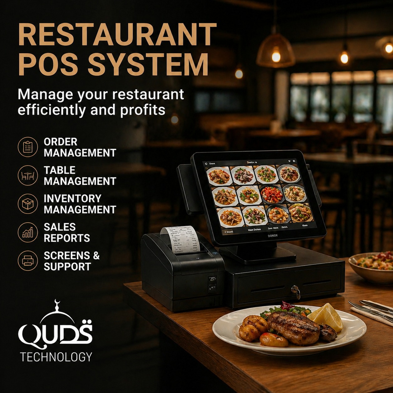 Restaurant POS setup